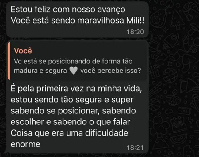 Depoimento de Participante